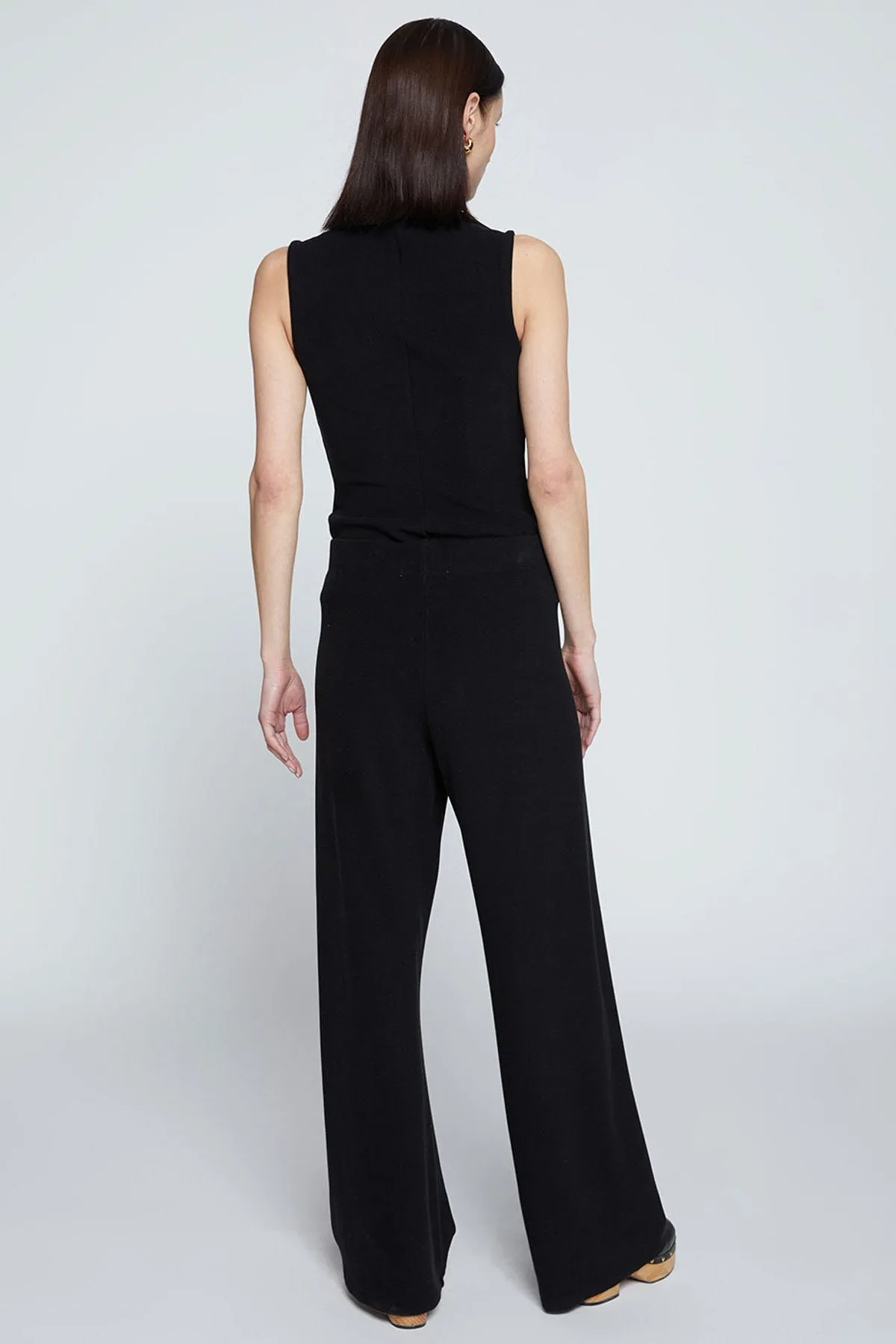 Stateside Honeyluxe Flatback Rib Pant in Black sold by Bailey 44 product image thumbnail 4