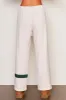Sundry Stripes Easy Lounge Pant in Oyster sold by Bailey 44