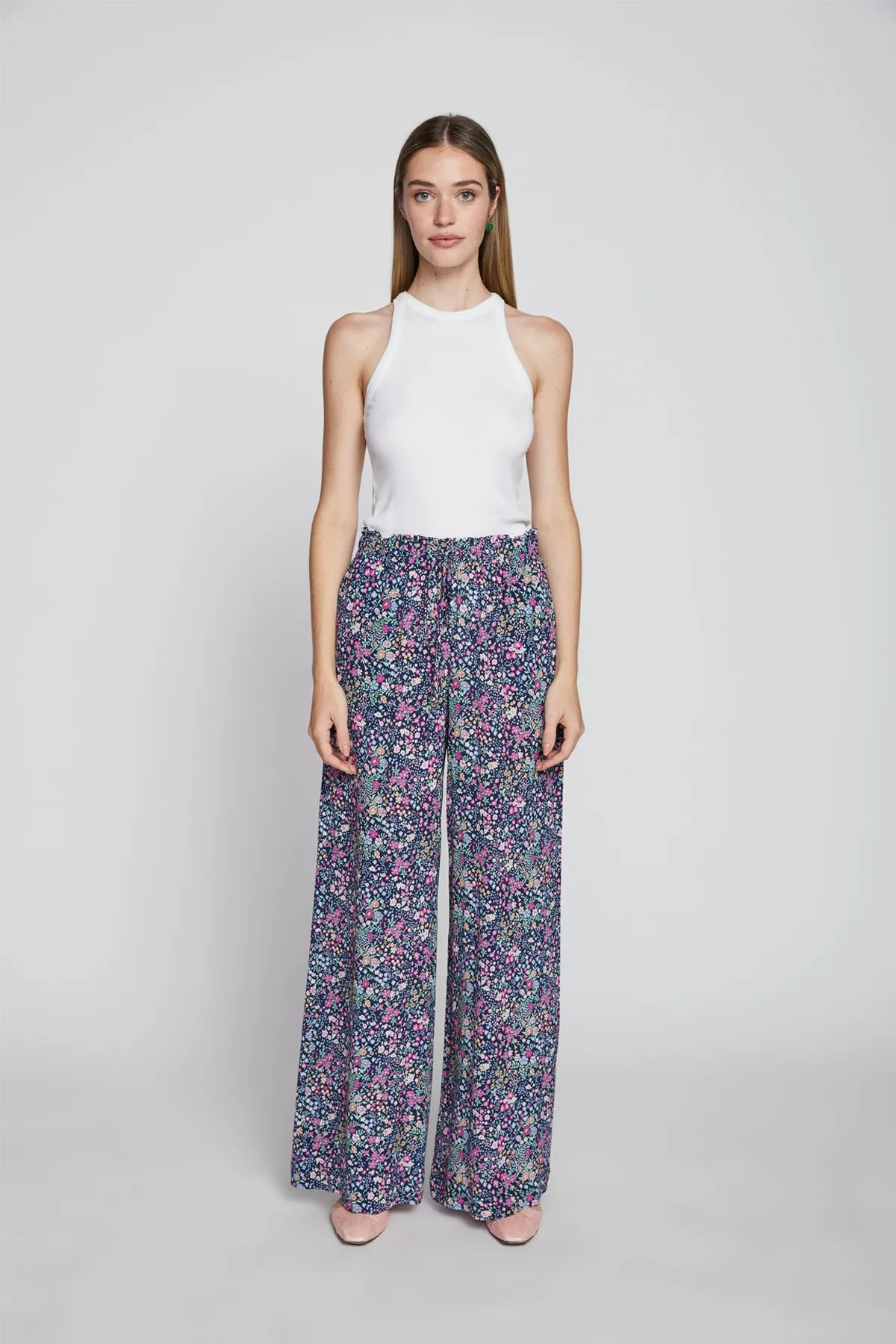 Bailey 44 Monty Pant in Ditzy Floral sold by Bailey 44