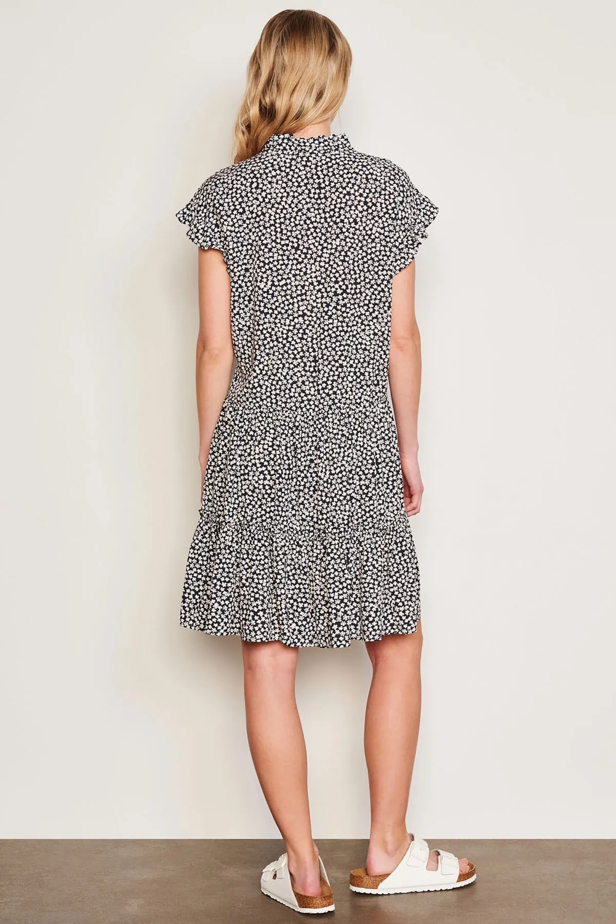 Sundry Clover Short Femme Dress in Optic White sold by Bailey 44 product image thumbnail 4