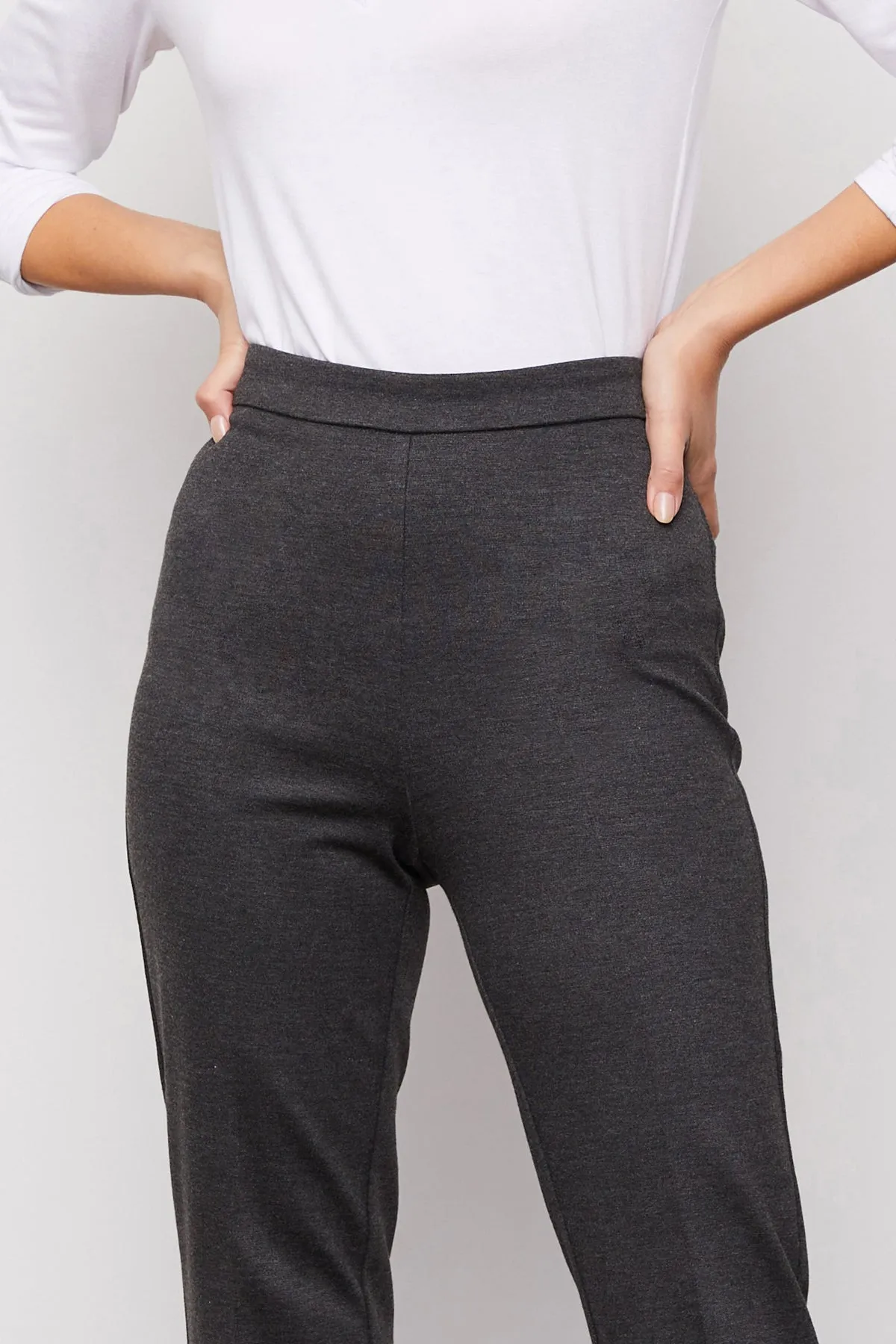 Bailey 44 Paige Knit Trouser in Anthracite sold by Bailey 44 product image thumbnail 2