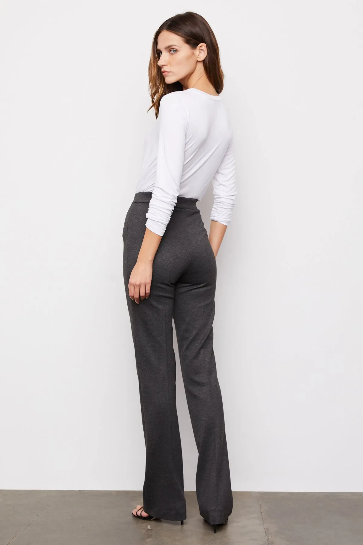 Bailey 44 Paige Knit Trouser in Anthracite sold by Bailey 44 product image thumbnail 5