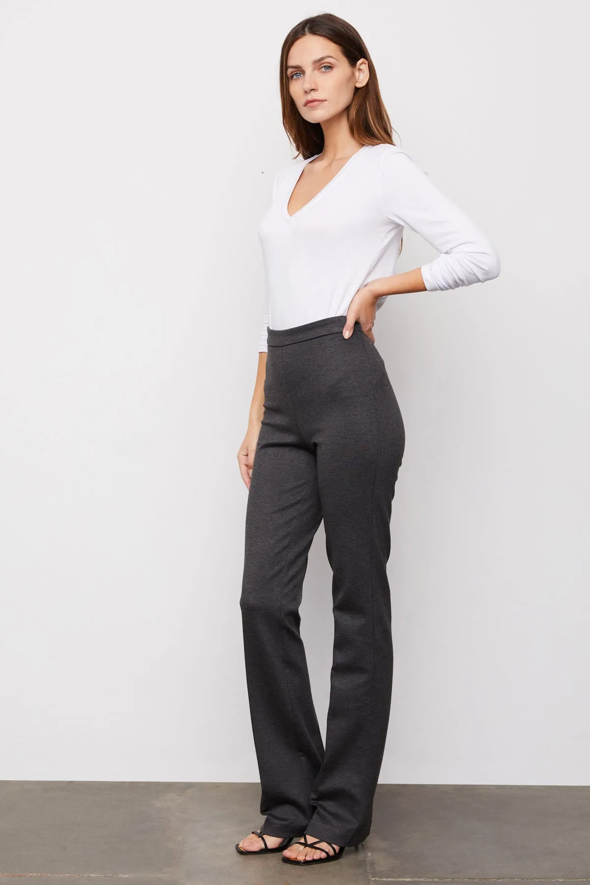 Bailey 44 Paige Knit Trouser in Anthracite sold by Bailey 44 product image thumbnail 3