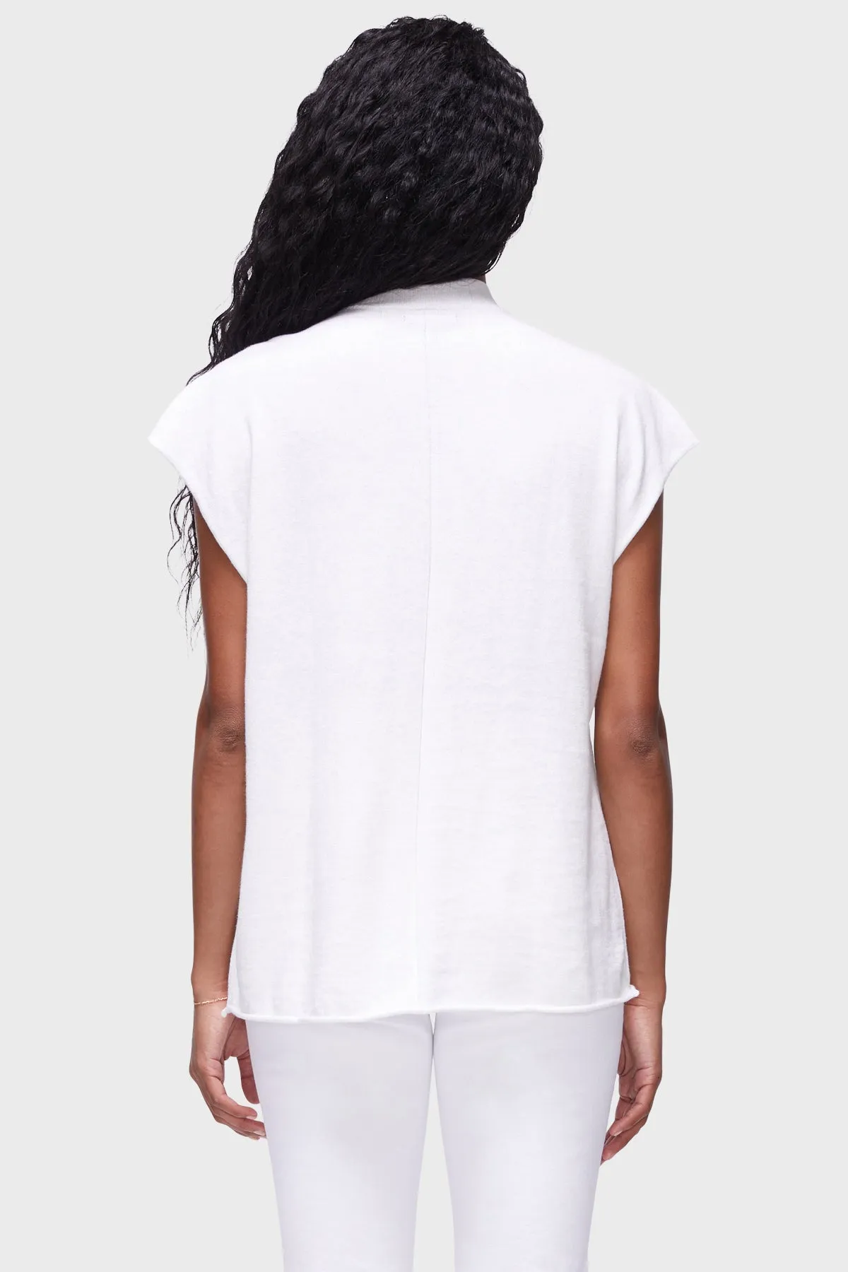 DSTLD Unisex Muscle Tee in Ivory sold by Bailey 44 product image thumbnail 4