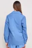 Sundry Voile Button Down in Pigment Azure sold by Bailey 44