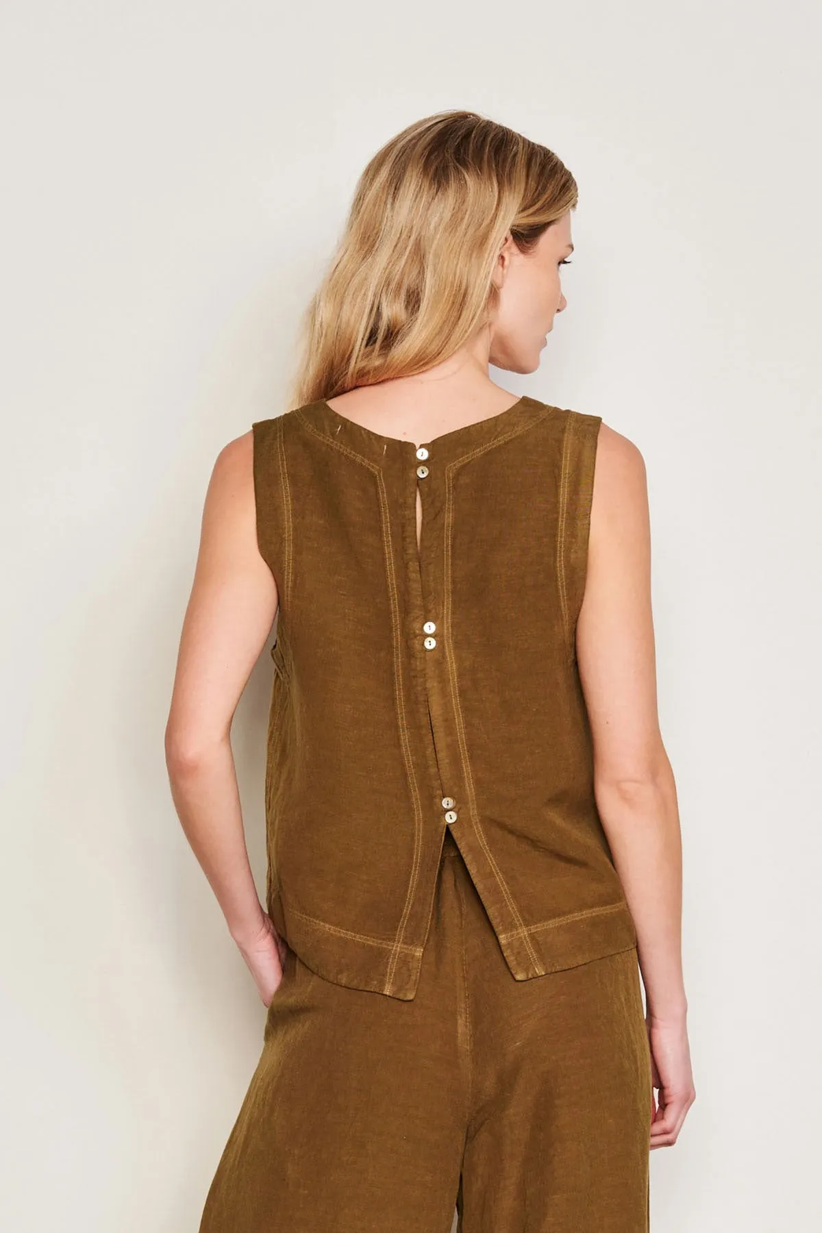 Sundry Shell Tank in Olive sold by Bailey 44 product image thumbnail 3