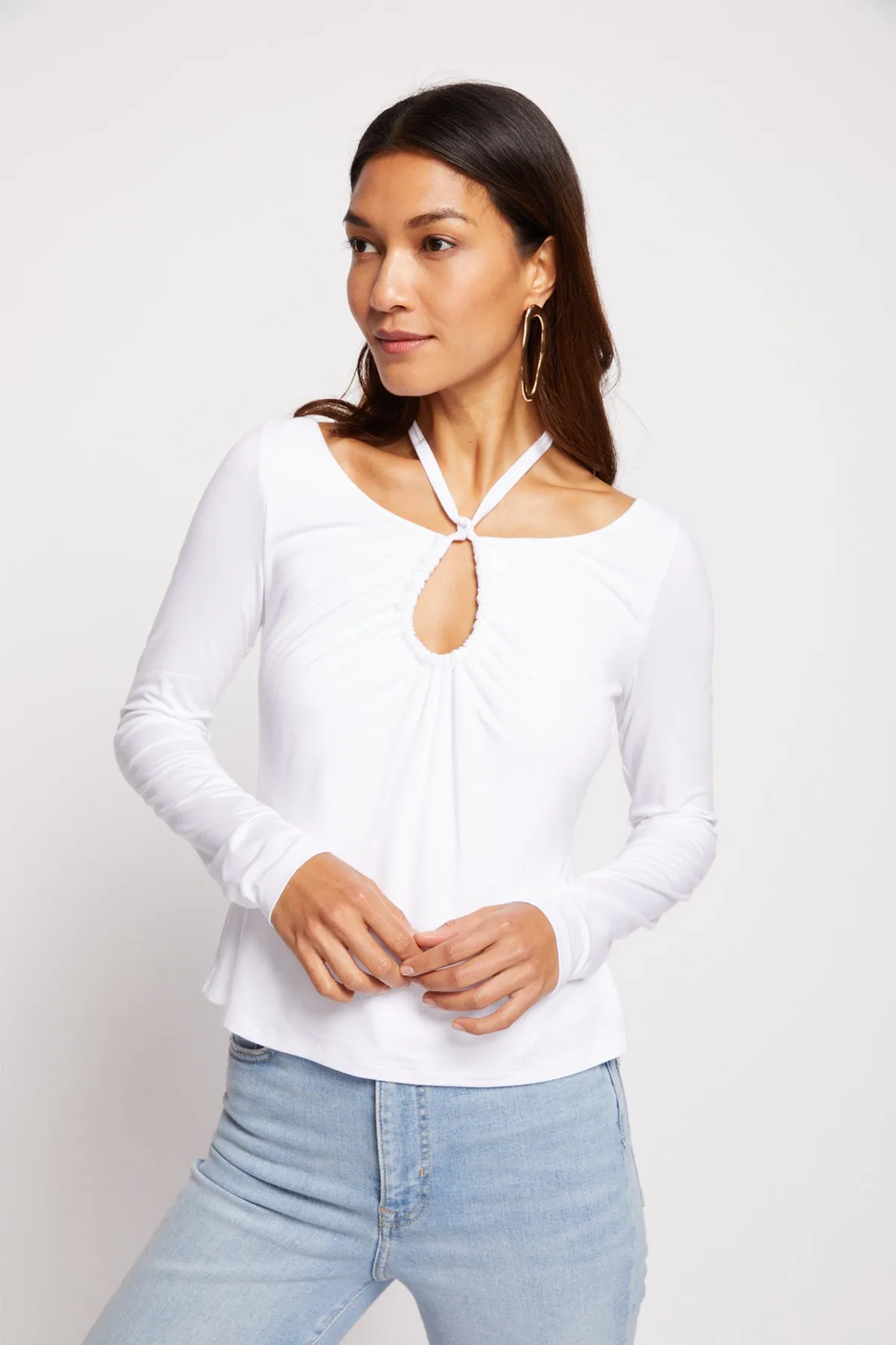 Bailey 44 Imani Top in White sold by Bailey 44