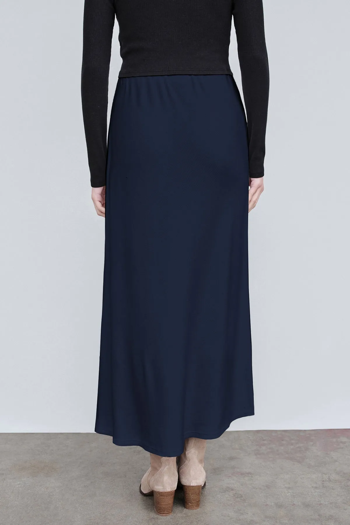 Stateside Rib Bias Cut Skirt in New Navy sold by Bailey 44 product image thumbnail 3