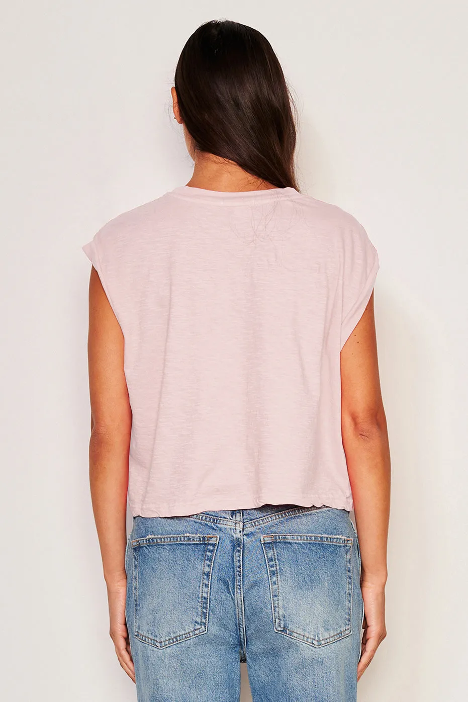 Sundry Muscle Tank in Flush Pink sold by Bailey 44 product image thumbnail 3