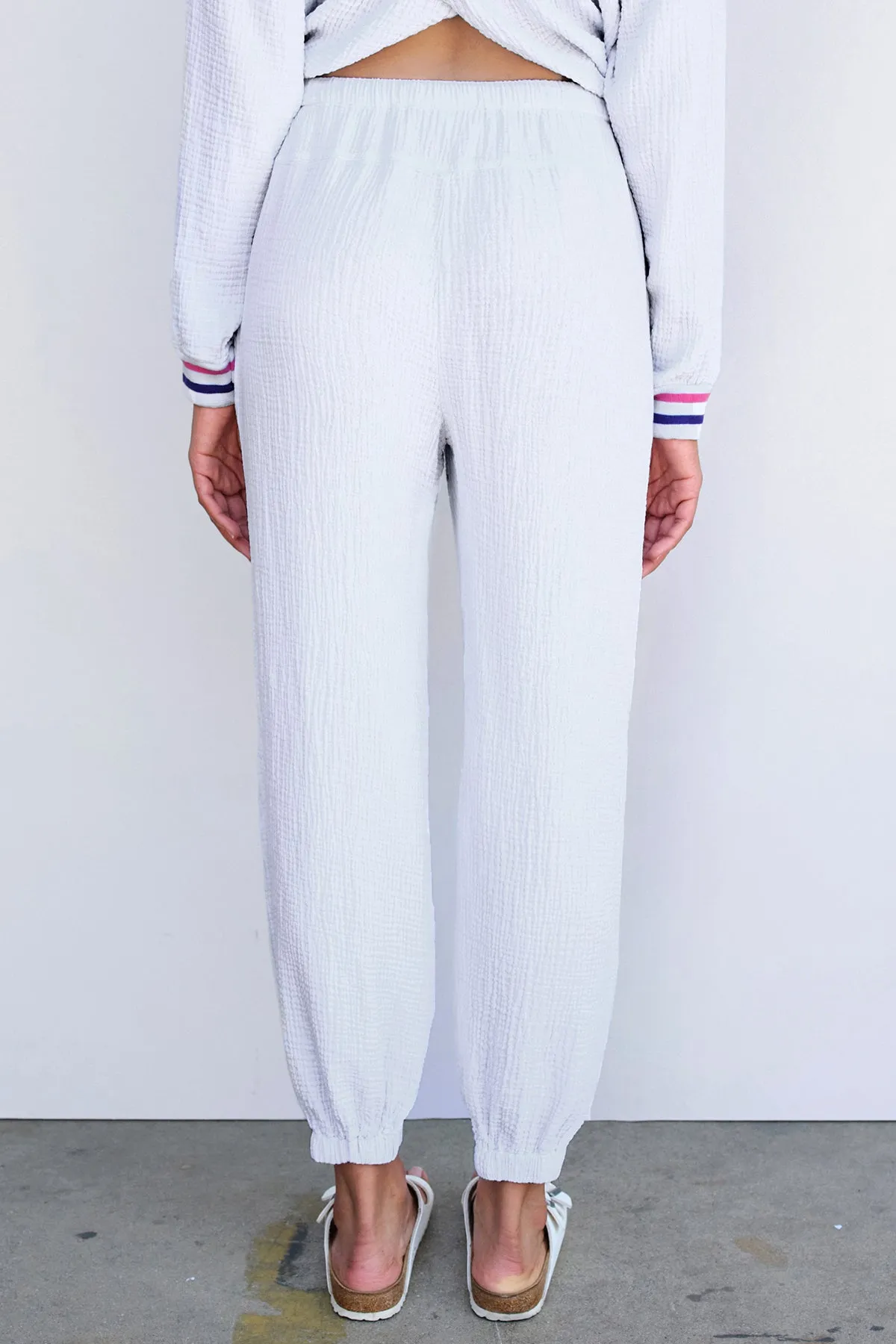 Sundry Pull-on Jogger in White sold by Bailey 44 product image thumbnail 2