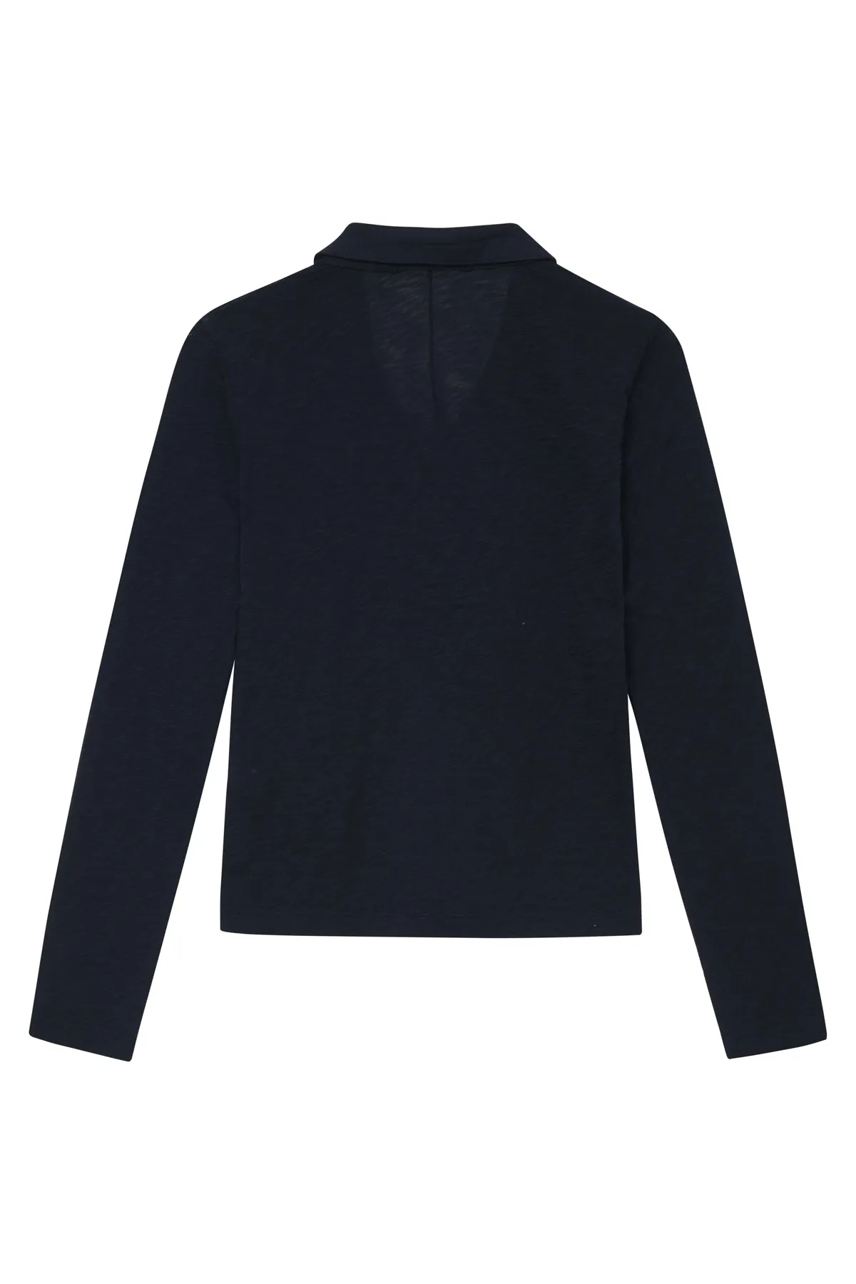 Stateside Supima Slub Ruched Front Shirt in New Navy sold by Bailey 44 product image thumbnail 2