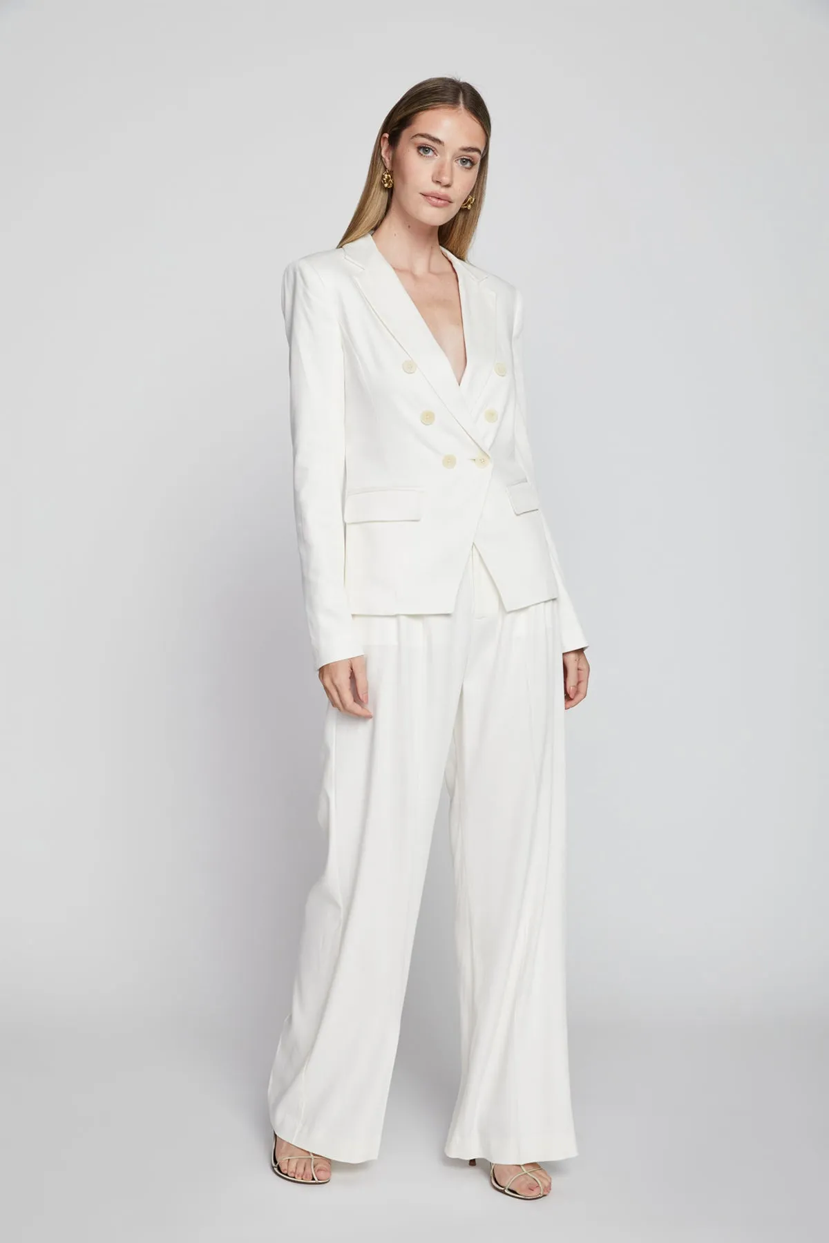 Bailey 44 Harper Twill Jacket in Creme sold by Bailey 44 product image thumbnail 2