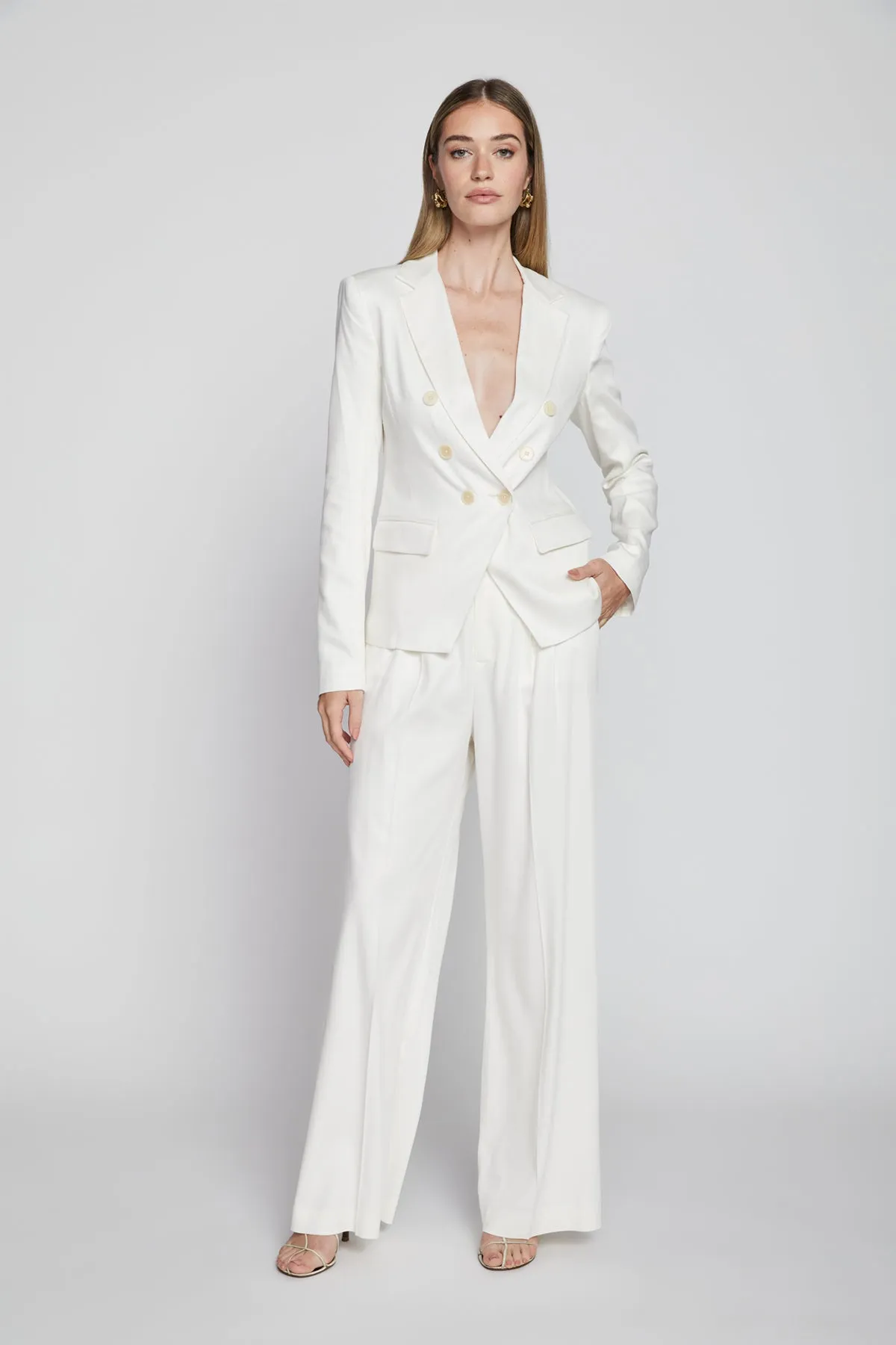 Bailey 44 Harper Twill Jacket in Creme sold by Bailey 44 product image thumbnail 4