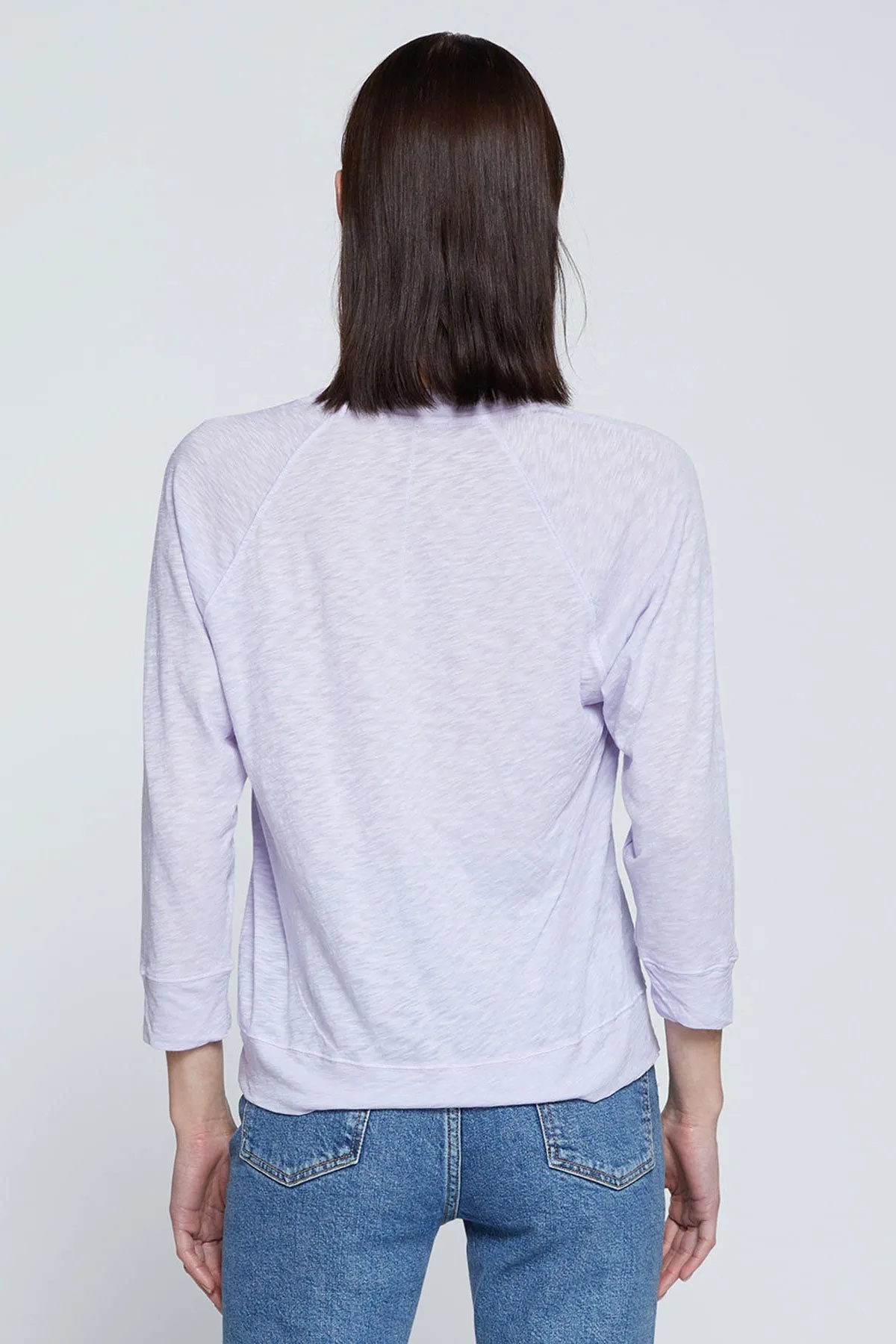 Stateside Supima Slub Sweatshirt Tee in Wisteria sold by Bailey 44 product image thumbnail 4