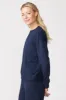 Stateside Softest Fleece Crewneck Sweatshirt in New Navy sold by Bailey 44