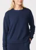 Stateside Softest Fleece Crewneck Sweatshirt in New Navy sold by Bailey 44
