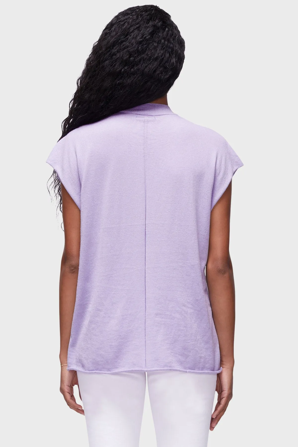 DSTLD Unisex Muscle Tee in Lilac sold by Bailey 44 product image thumbnail 5