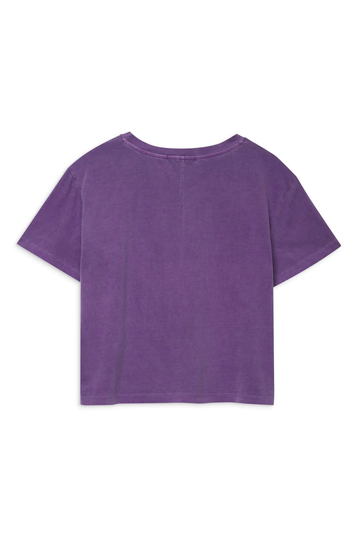 Stateside Cloud Jersey Short Sleeve Crew in Hyacinth sold by Bailey 44 product image thumbnail 3