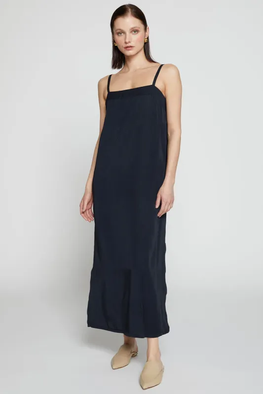 Stateside Dove Modal Slip Dress in Black sold by Bailey 44