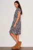 Sundry Mini Field Dress in Deep Navy sold by Bailey 44