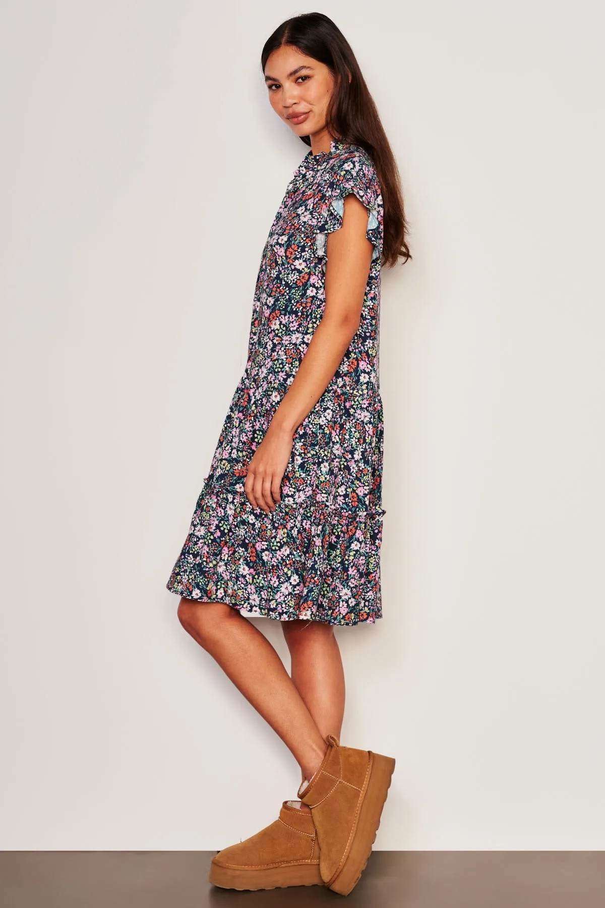 Sundry Mini Field Dress in Deep Navy sold by Bailey 44 product image thumbnail 4