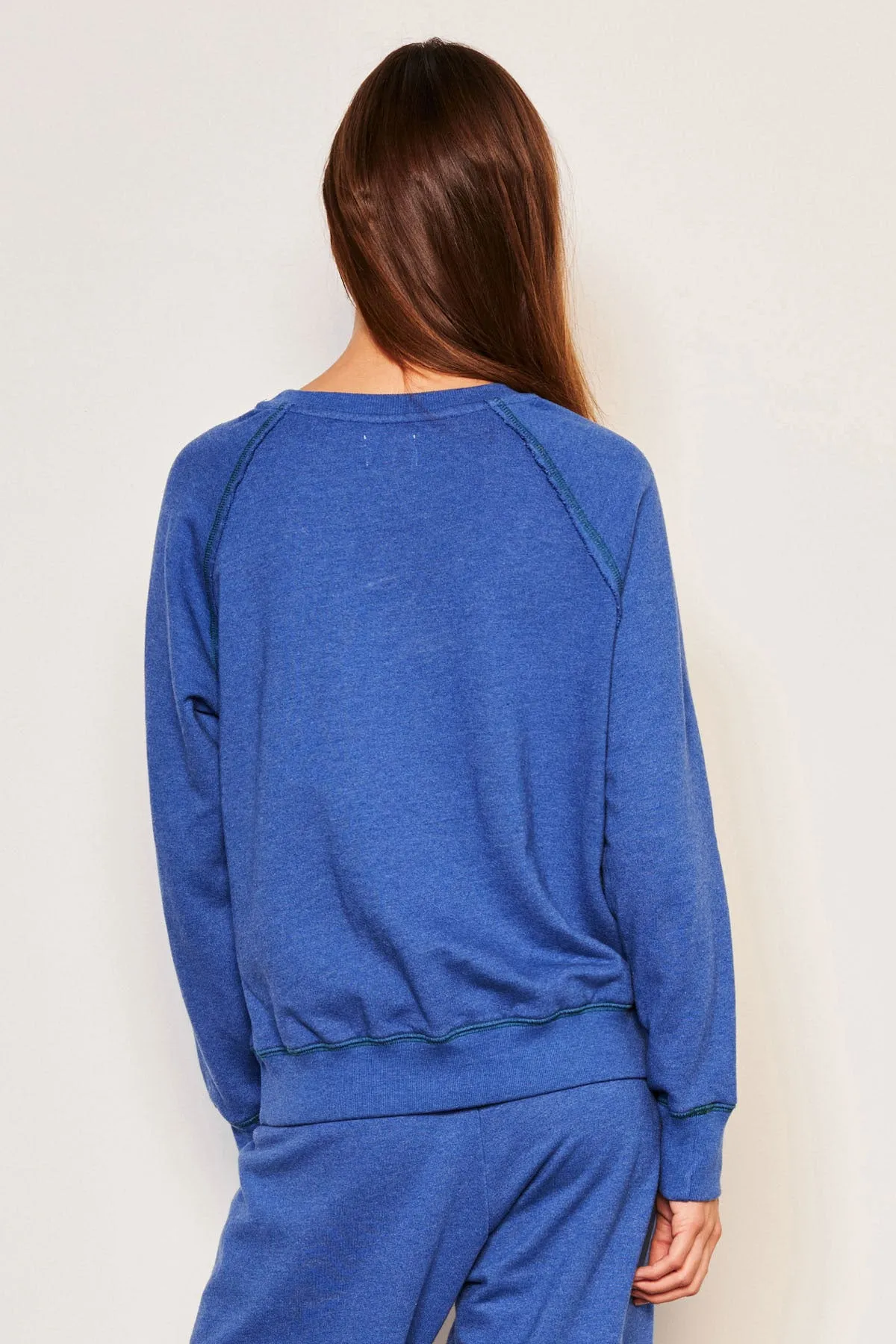 Sundry Ski Day Raglan Sweatshirt in Symphony sold by Bailey 44 product image thumbnail 3
