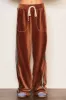Sundry Relaxed Wide Leg Pant in Taupe sold by Bailey 44