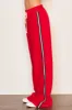 Sundry Relaxed Wide Leg Pant in Flare Red sold by Bailey 44