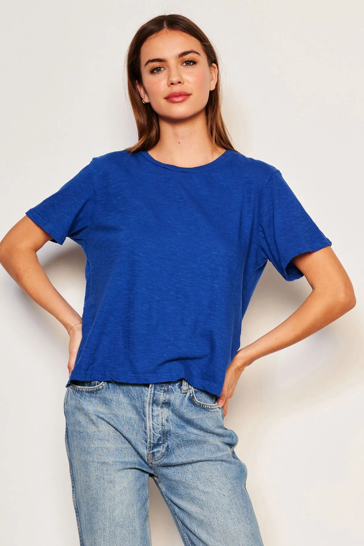 Sundry Crew Neck Tee in Symphony sold by Bailey 44 product image thumbnail 2