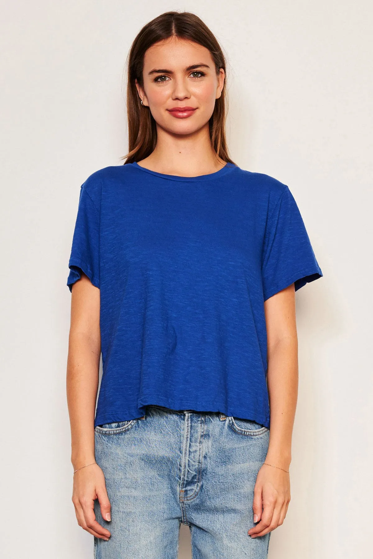 Sundry Crew Neck Tee in Symphony sold by Bailey 44