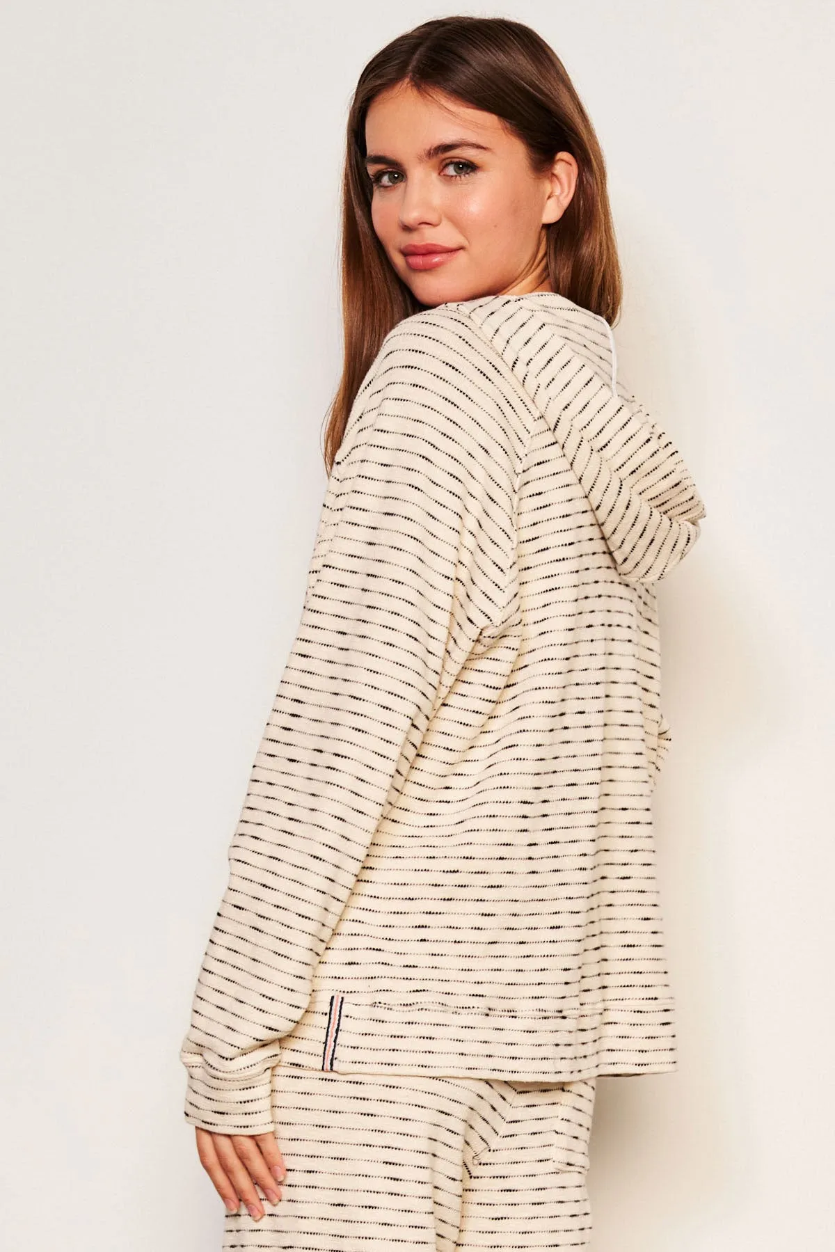 Sundry Pullover Hoodie in Oyster sold by Bailey 44 product image thumbnail 5
