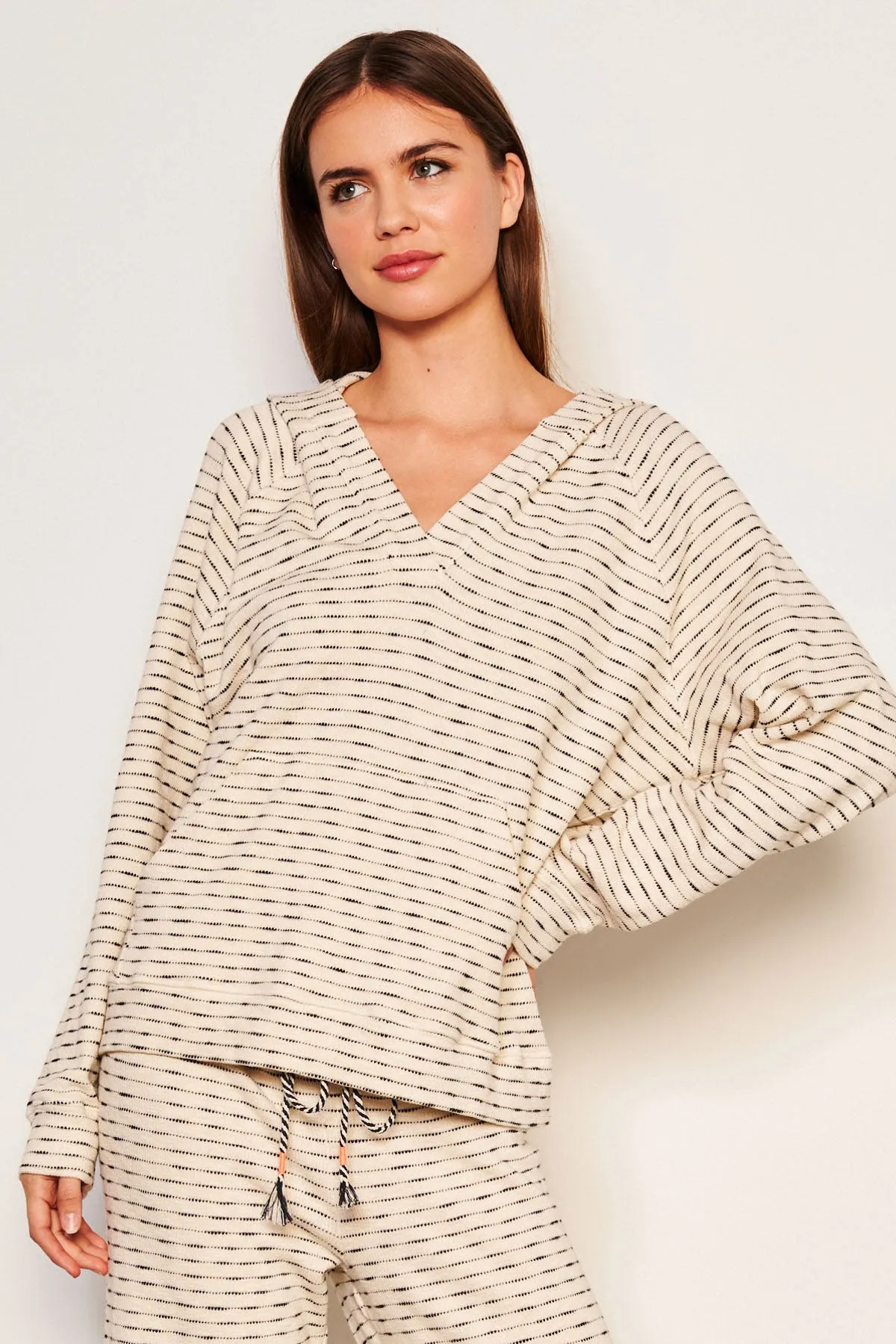 Sundry Pullover Hoodie in Oyster sold by Bailey 44 product image thumbnail 2