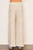 Sundry Lounge Wide Leg Pant in Oyster sold by Bailey 44