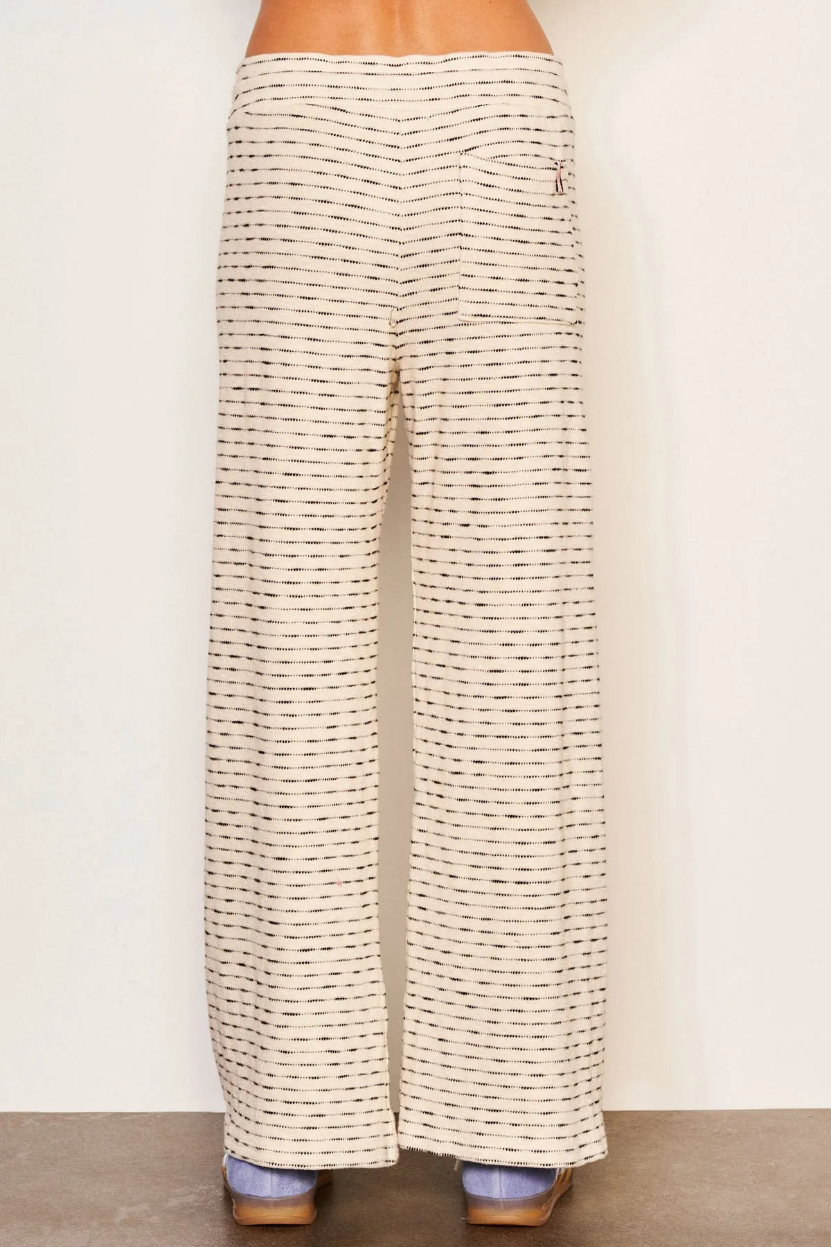 Sundry Lounge Wide Leg Pant in Oyster sold by Bailey 44 product image thumbnail 3