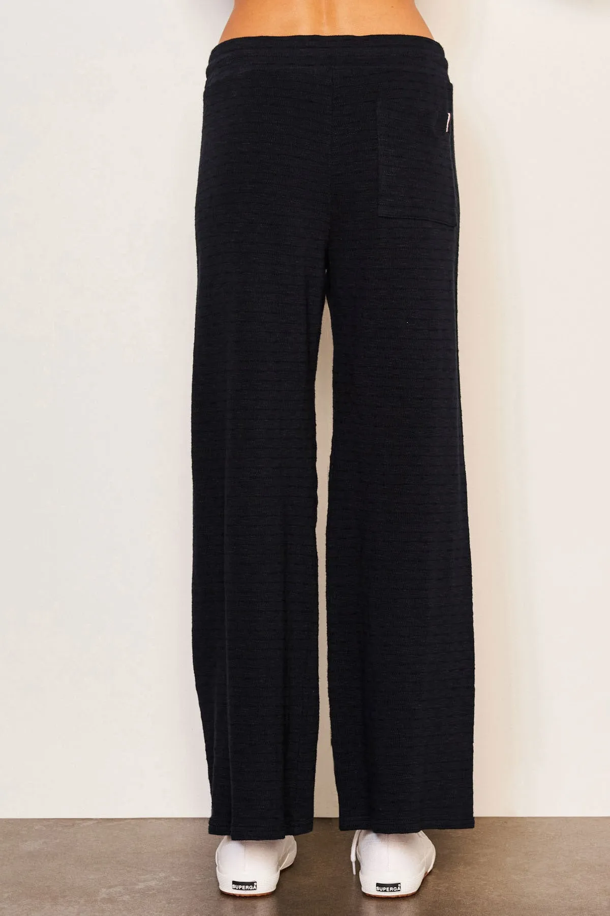 Sundry Lounge Wide Leg Pant in Deep Navy sold by Bailey 44 product image thumbnail 4