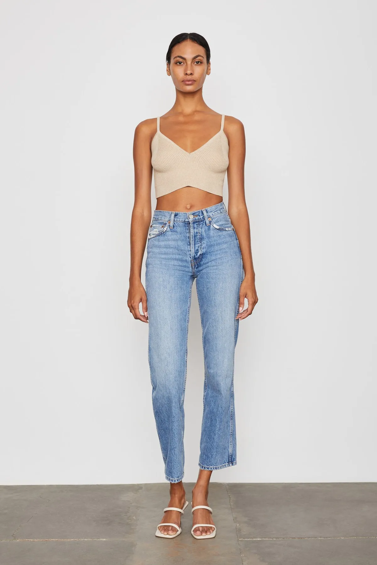 Risa Bralette in Birch sold by Bailey 44