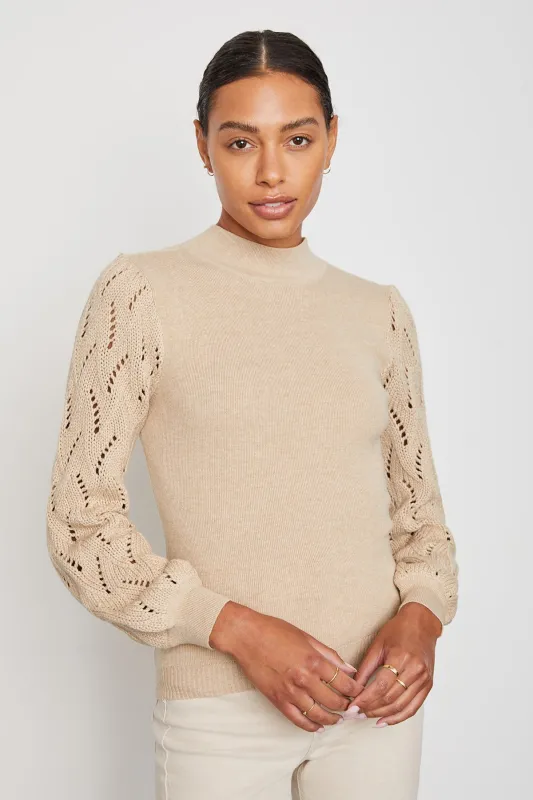 Brinley Sweater in Birch sold by Bailey 44