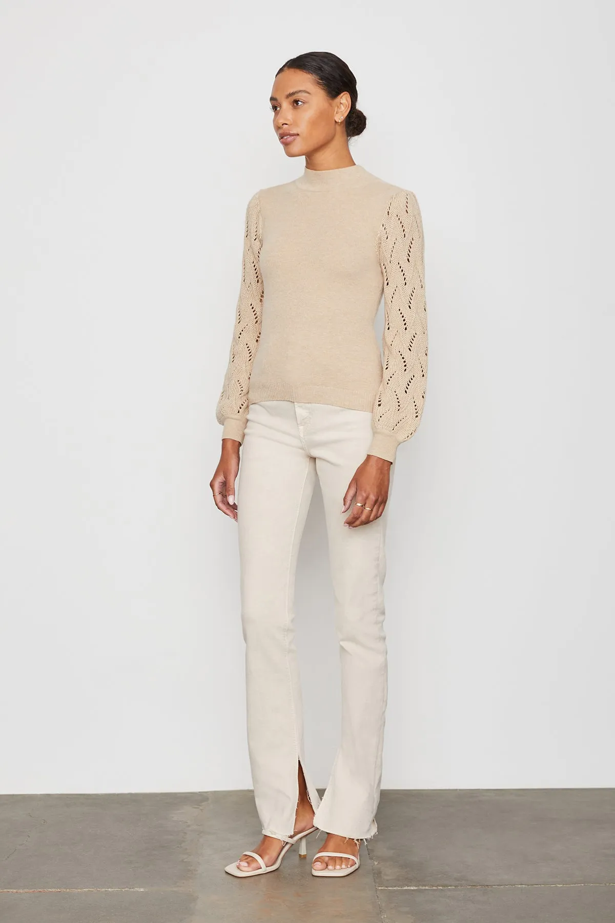 Brinley Sweater in Birch sold by Bailey 44 product image thumbnail 3