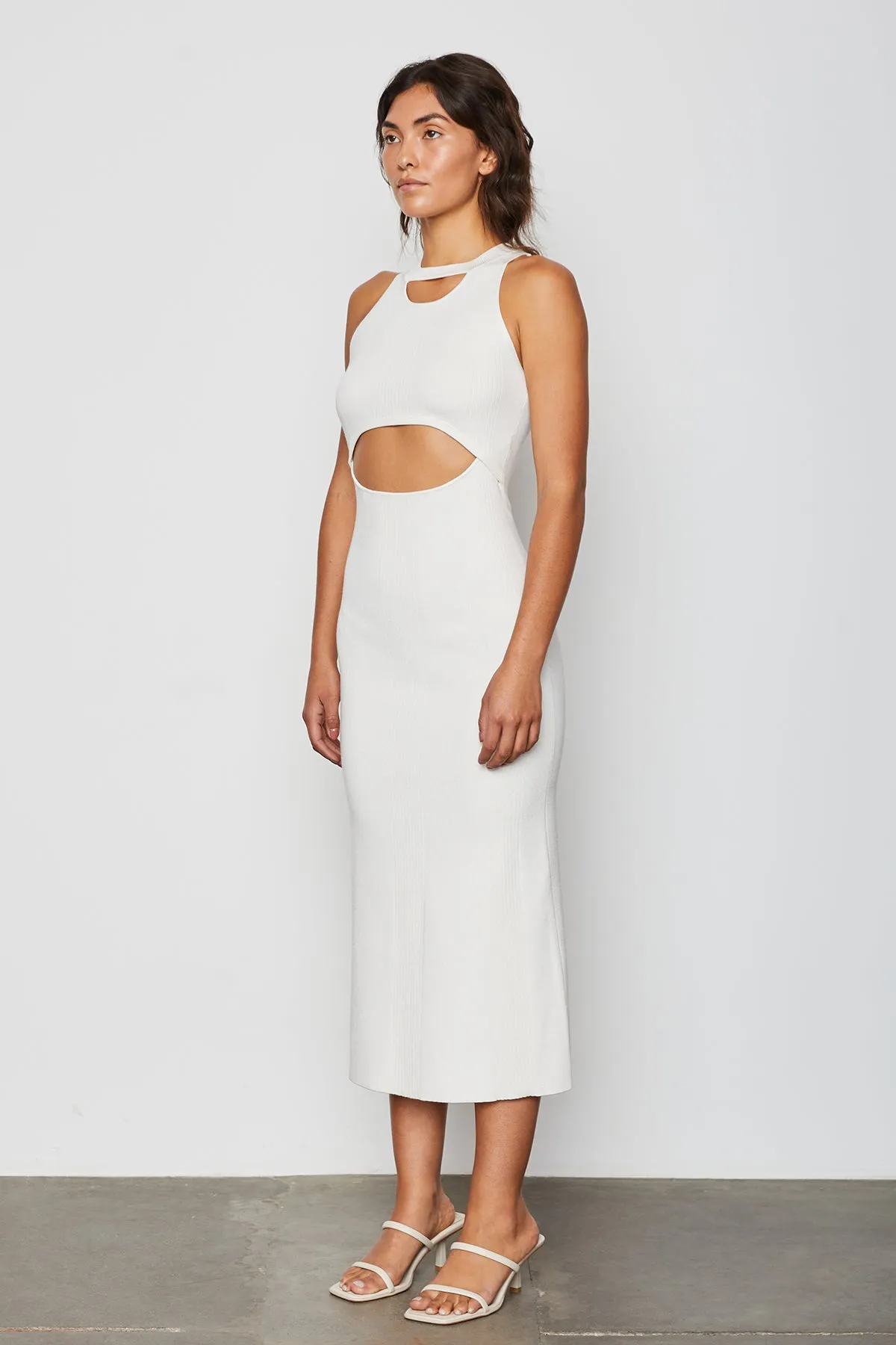 Bailey 44 Kim Knitwear Sweater Dress in Crème sold by Bailey 44 product image thumbnail 4