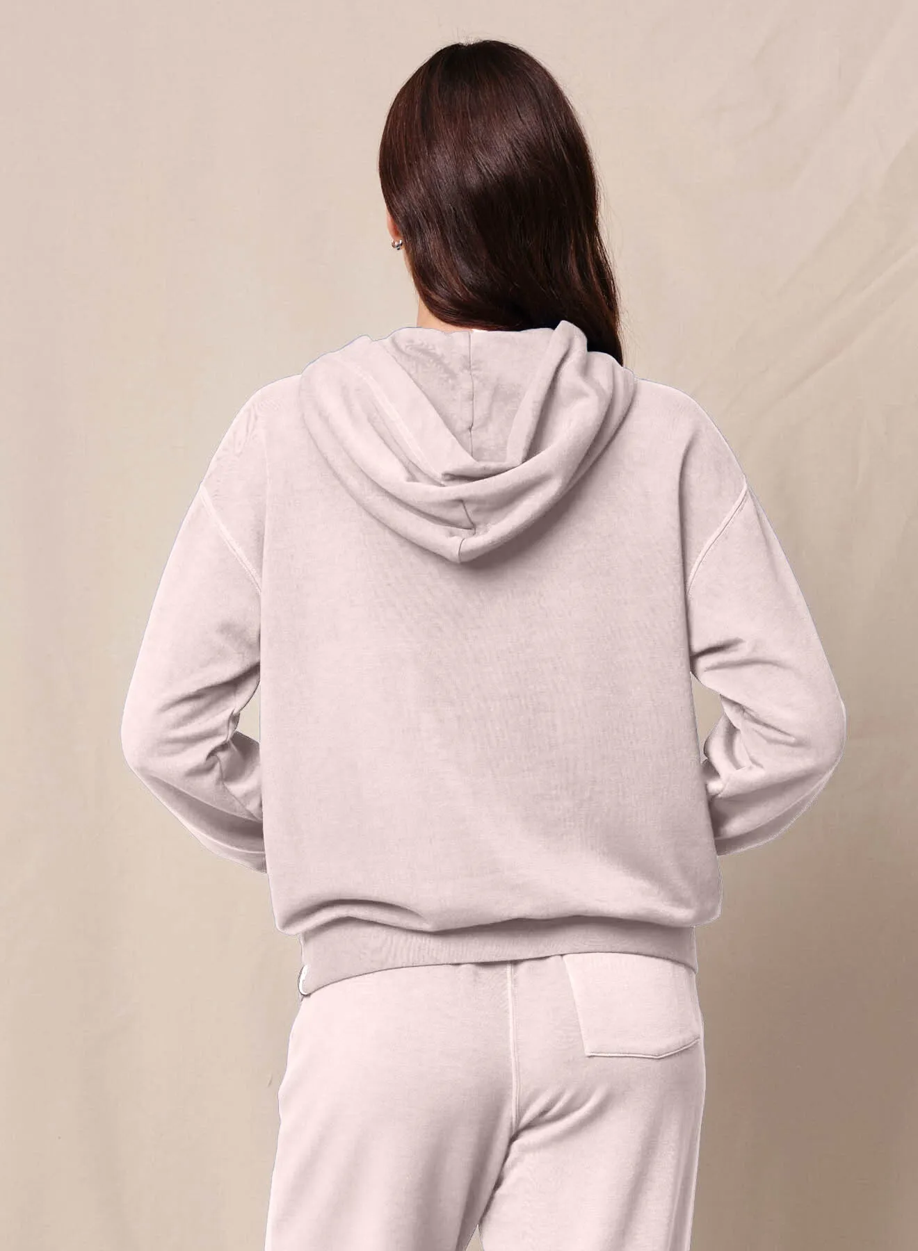 Softest Fleece Hood Pullover in Softest Pink sold by Bailey 44 product image thumbnail 2