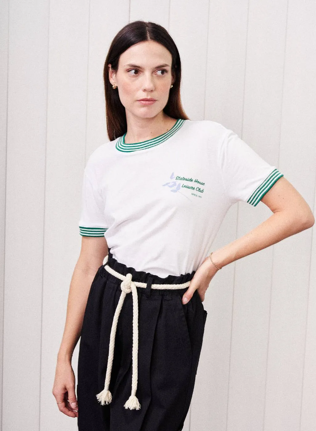 Cava Twill Paperbag Utility Pant in New Navy sold by Bailey 44 product image thumbnail 3