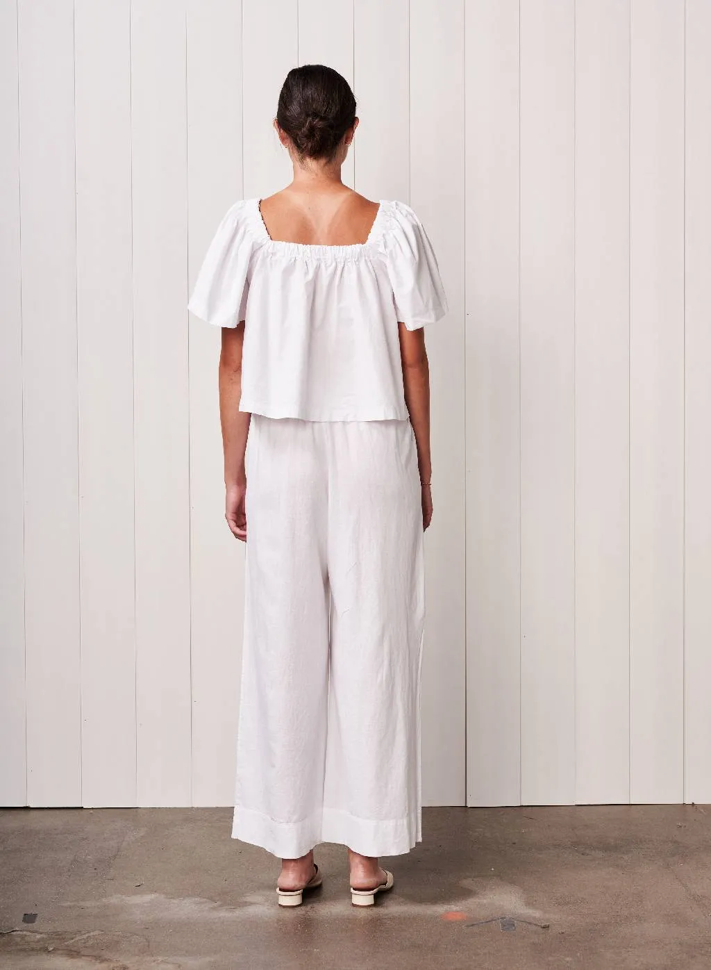 Fine Poplin Swing Top in White sold by Bailey 44 product image thumbnail 4