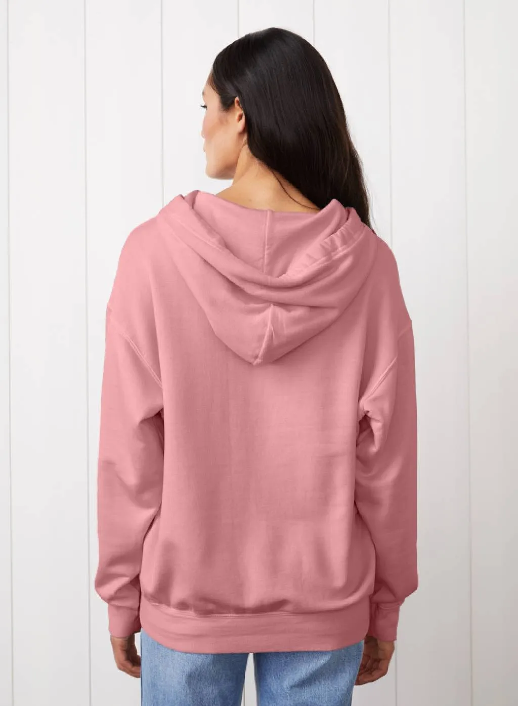 Softest Fleece Hoodie in Turkish Rose sold by Bailey 44 product image thumbnail 3