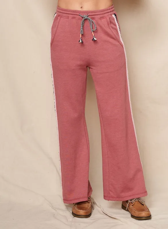 Sundry Lounge Pant in Tibet Red sold by Bailey 44