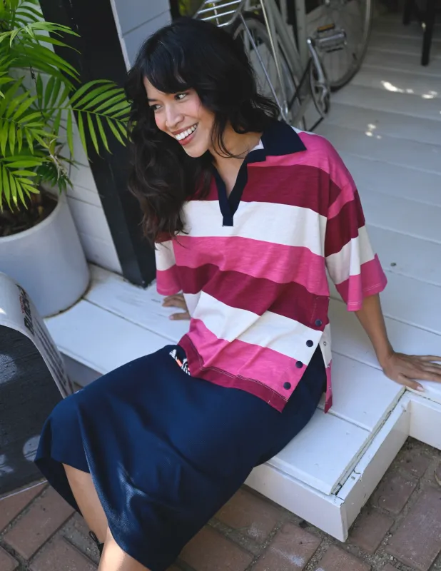 Sundry Skirt in Deep Navy sold by Bailey 44