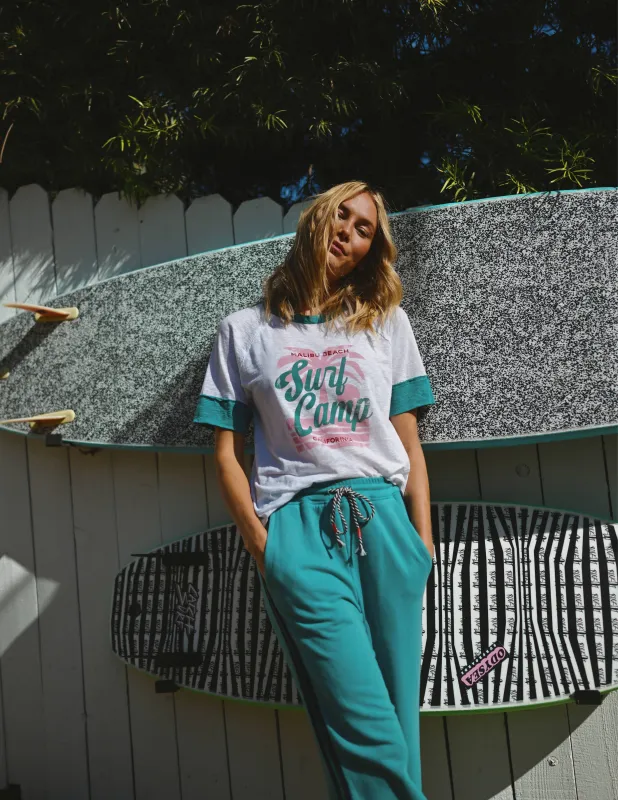 Sundry Lounge Pant in Dusty Aqua sold by Bailey 44