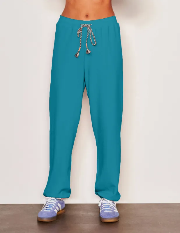 Sundry Basic Sweatpant in Dusty Aqua sold by Bailey 44