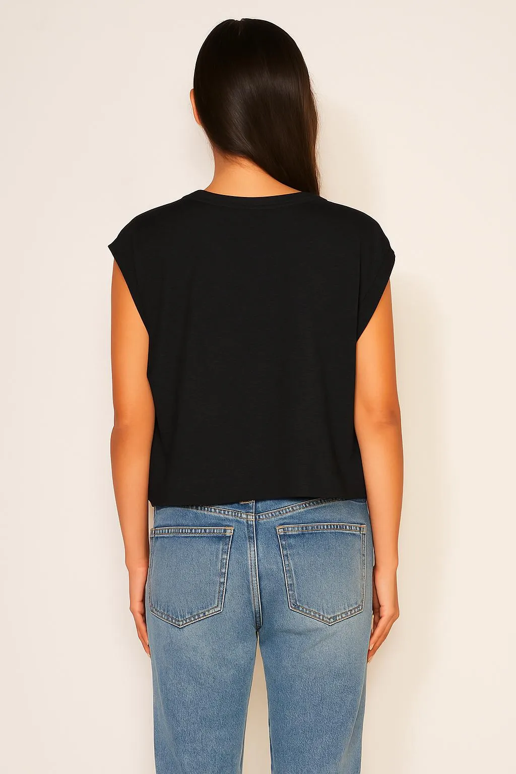 Sundry Muscle Tank in Black sold by Bailey 44 product image thumbnail 3