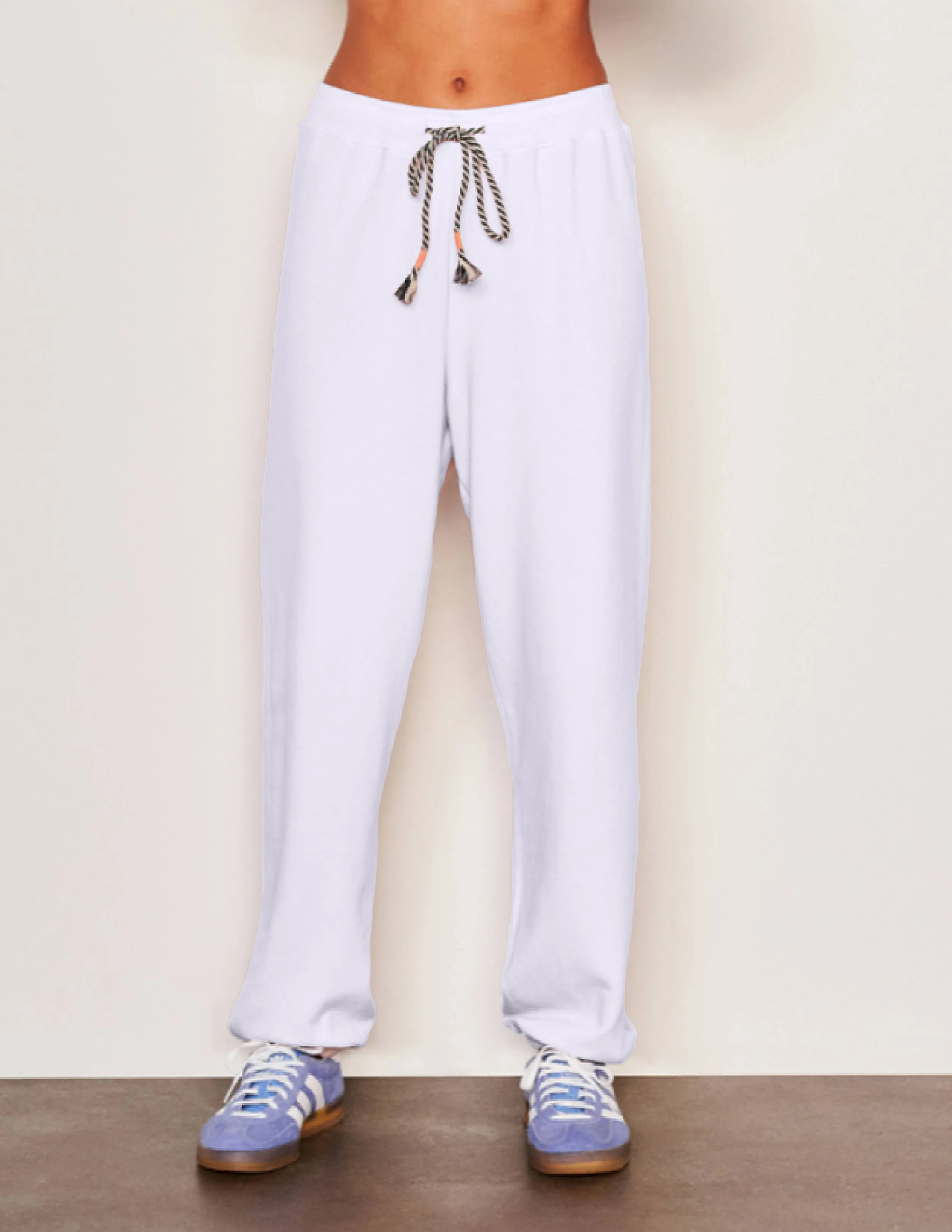 Sundry Basic Sweatpant in Optic White sold by Bailey 44