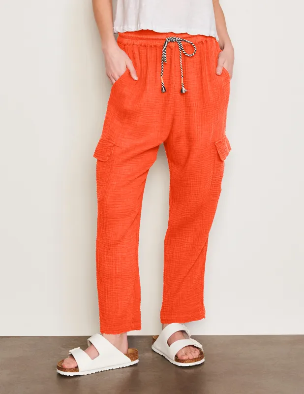 Sundry Easy Cargo in Bright Coral sold by Bailey 44